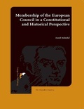 Cover: Membership of the European Council in a Constitutional and Historical Perspective - Europa Law Publishing