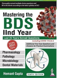 Enlarge image Cover: Mastering the BDS IInd Year - Jaypee Brothers Medical Publishers
