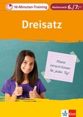 Cover: Klett 10-Minuten-Training Mathematik Dreisatz 6./7. Klasse - Klett