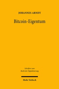 Abbildung von: Bitcoin-Eigentum - Mohr Siebeck