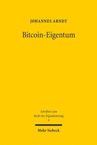 Enlarge image Cover: Bitcoin-Eigentum - Mohr Siebeck