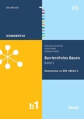 Cover: Barrierefreies Bauen Band 1 - Buch mit E-Book - DIN Media