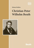 Cover: Christian Peter Wilhelm Beuth - Buch mit E-Book - DIN Media