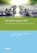 Cover: Das Batteriegesetz 2021 - Buch mit E-Book - DIN Media