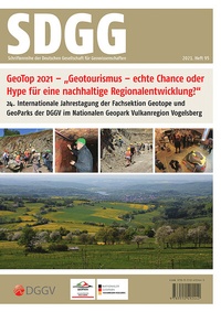 Abbildung von: GeoTop 2021 - Geotourismus - echte Chance oder Hype für eine nachhaltige Regionalentwicklung? - Schweizerbart'sche, E.