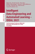 Cover: Intelligent Data Engineering and Automated Learning - IDEAL 2021 - Springer