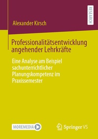 Abbildung von: Professionalitätsentwicklung angehender Lehrkräfte - Springer VS