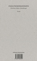 Cover: Exile / Reminiszenzen - Exils / R&eacute;miniscences - innsbruck university press