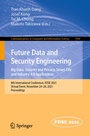 Cover: Future Data and Security Engineering. Big Data, Security and Privacy, Smart City and Industry 4.0 Applications - Springer