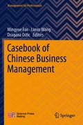 Cover: Casebook of Chinese Business Management - Springer