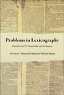 Cover: Problems in Lexicography - Indiana University Press
