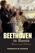 Cover: Beethoven in Russia - Indiana University Press