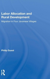 Enlarge image Cover: Labor Allocation And Rural Development - Routledge