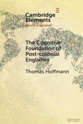 Cover: The Cognitive Foundation of Post-colonial Englishes - Cambridge University Press