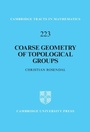 Cover: Coarse Geometry of Topological Groups - Cambridge University Press