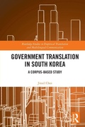 Cover: Government Translation in South Korea - Routledge