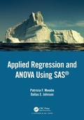 Cover: Applied Regression and ANOVA Using SAS - Chapman & Hall/CRC