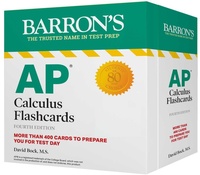 Enlarge image Cover: AP Calculus Flashcards, Fourth Edition: Up-to-Date Review and Practice + Sorting Ring for Custom Study - Kaplan Publishing
