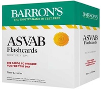 Enlarge image Cover: ASVAB Flashcards, Fourth Edition: Up-To-Date Practice + Sorting Ring for Custom Review - Barrons Educational Series