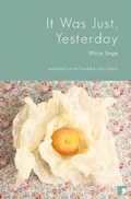 Cover: It Was Just, Yesterday - Comma Press