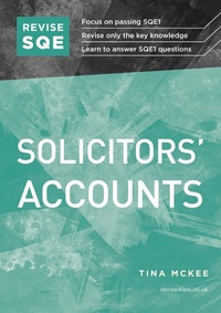 Abbildung von: Revise SQE Solicitors' Accounts - Fink Publishing Ltd