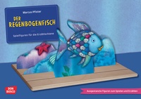 Abbildung von: Der Regenbogenfisch, mit schillernden Schuppen. Erzählschienen-Figurenset - Don Bosco Medien