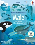 Cover: Mein erstes Stickerbuch: Wale und andere Meeresbewohner - Usborne