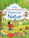 Cover: Mein erstes Stickerbuch: Drau&szlig;en in der Natur - Usborne