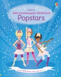 Cover: Mein Anziehpuppen-Stickerbuch: Popstars - Usborne
