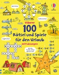 Cover: 100 R&auml;tsel und Spiele f&uuml;r den Urlaub - Usborne
