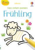 Cover: Kleine Kreativ-Werkstatt - Ganz einfach ausmalen: Fr&uuml;hling - Usborne