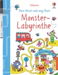 Cover: Mein Wisch-und-weg-Buch: Monster-Labyrinthe - Usborne