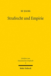 Abbildung von: Strafrecht und Empirie - Mohr Siebeck