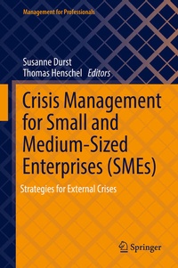Enlarge image Cover: Crisis Management for Small and Medium-Sized Enterprises (SMEs) - Springer