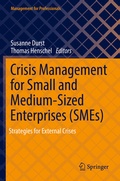 Cover: Crisis Management for Small and Medium-Sized Enterprises (SMEs) - Springer