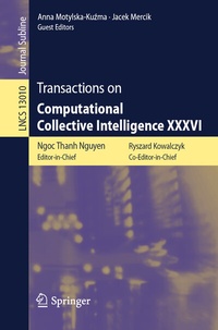 Abbildung von: Transactions on Computational Collective Intelligence XXXVI - Springer