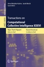 Cover: Transactions on Computational Collective Intelligence XXXVI - Springer