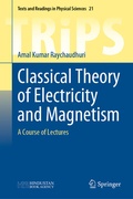 Cover: Classical Theory of Electricity and Magnetism - Springer
