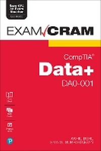 Abbildung von: CompTIA Data+ DA0-001 Exam Cram - Pearson It Certification