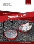 Cover: Complete Criminal Law - Oxford University Press
