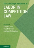 Cover: The Cambridge Handbook of Labor in Competition Law - Cambridge University Press