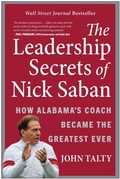 Cover: The Leadership Secrets of Nick Saban - Matt Holt Books