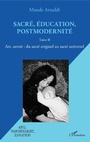 Cover: Sacre, education, postmodernite - Editions L'Harmattan