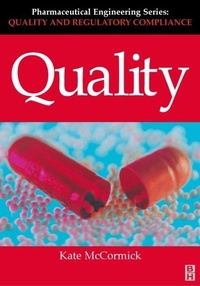 Enlarge image Cover: Quality (Pharmaceutical Engineering Series): Volume 2 - Butterworth-Heinemann