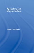 Cover: Pipejacking & Microtunnelling - CRC Press