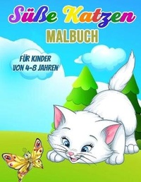 Abbildung von: Su¨sse Katzen Malbuch fu¨r Kinder von 4-8 Jahren - GoPublish