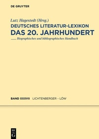 Abbildung von: Lichtenberger - Löw - De Gruyter