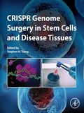 Cover: CRISPR Genome Surgery in Stem Cells and Disease Tissues - Academic Press
