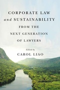 Cover: Corporate Law and Sustainability from the Next Generation of Lawyers - McGill-Queen's University Press