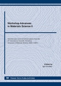 Cover: Workshop Advances in Materials Science II - Trans Tech Publications Ltd